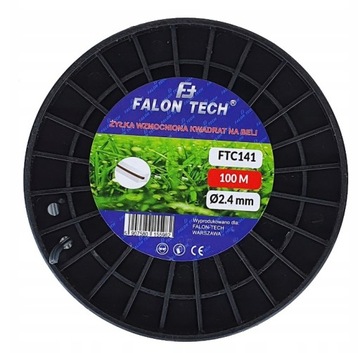 УСИЛЕННАЯ ЩЕТКА С ПРОВОЛОКОЙ 2,4 ММ, УСИЛЕННАЯ 100 М