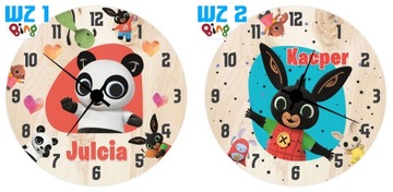 Настенные ЧАСЫ для детей BING CHILDREN'S DAY Y4