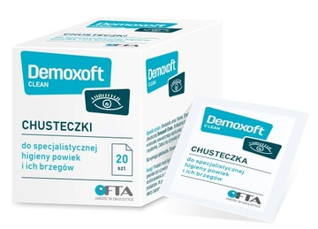 Demoxoft Clean, chusteczki do pielęgnacji podrażni