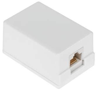 GNIAZDO KOMPUTEROWE KAT.5 1xRJ45 LTEL0029