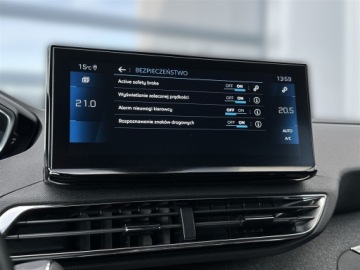 Peugeot 3008 II Crossover Facelifting  1.5 BlueHDi 130KM 2022 Peugeot 3008 1.5BHDi 130 Allure AT l Salon Polska,, zdjęcie 25