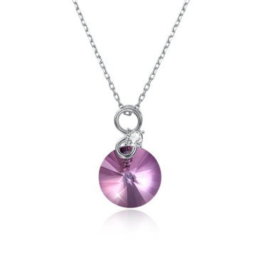 Naszyjnik Srebro 925 do Swarovski cyrkonie