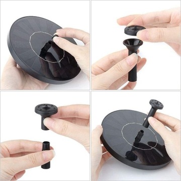 СОЛНЕЧНЫЙ ФОНТАН ДЛЯ ПРУДА, ПЛАВАЮЩИЙ НАСОС