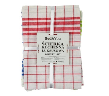 ŚCIERKA KUCHENNA RĘCZNIK 100% BAWEŁNA wstążka