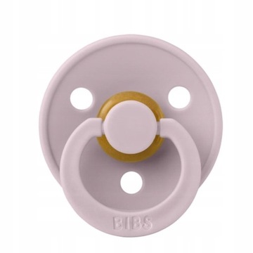 Соска-пустышка BIBS SOOTHING 6+ HEVEA RUBBER, 2 шт.