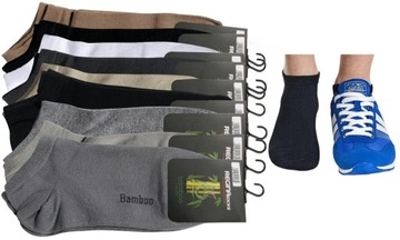 10 Par Skarpety stopki antybakteryjne BAMBOO 43-46