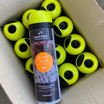 ГЕОДЕЗИЦИОННАЯ КРАСКА SOPPEC 12 ШТ ДЛЯ МАРКИРОВКИ