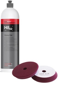 Koch Chemie Heavy Cut H8.02 Mocno Ścierna 1L + PAD
