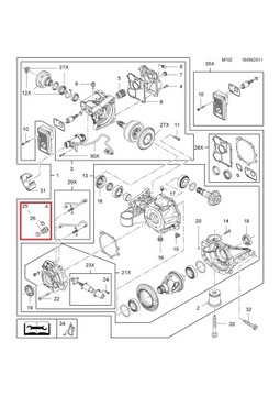SPONKA PŘÍVODŮ HALDEX OPEL INSIGNIA A 13280086