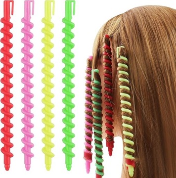 PAPILOTY WAŁKI DO KRĘCENIA STYLIZACJI LOKÓW WŁOSÓW LOKI ZESTAW 26 SZTUK