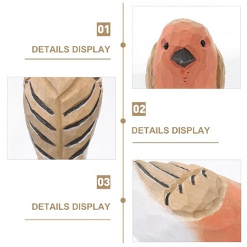 ДЕРЕВЯННЫЕ ДЕКОРАТИВНЫЕ ФИГУРКИ ПТИЦ ДЕКОР ОТКРЫТОГО ГАЗОНА