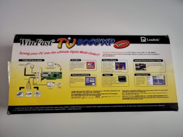 Tuner PCI analogowy Leadtek WinFast TV2000 XP Expert FABRYCZNIE NOWY!