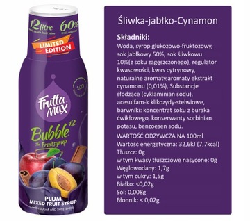 Набор из 2 сиропов для карбонизатора FruttaMax: Яблоко Слива Корица + Киви