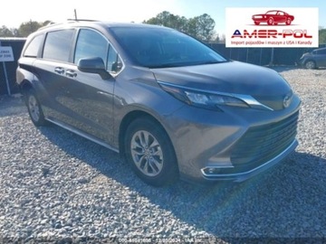 Toyota Sienna III 2024 Toyota Sienna 2024r., 2.5L 2.5 Benzyna 245KM