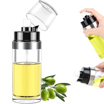 ROZPYLACZ DO OLEJU 150 ML BUTELKA 2 W 1 SPRYSKIWACZ DO OLIWY OCTU