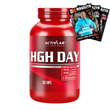 ACTIVLAB HGH DAY 60KAPS HORMON WZROSTU JAK STERYDY
