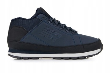 BUTY ZIMOWE DAMSKIE SPORTOWE OCIEPLANE ŚNIEGOWCE TRAPERY NAVY