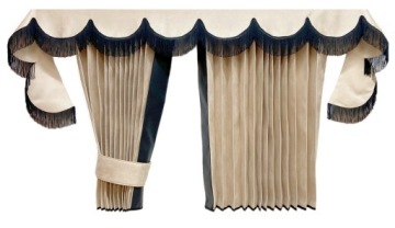 ZASŁONY FIRANY TIR MERCEDES ACTROS MP2/3 MP4+haki