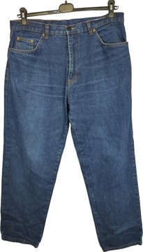 IPC Jeansowe SPODNIE Vintage Gruby Jeans W36 L32