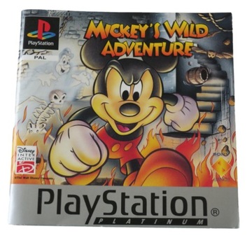 PS1 MICKEY'S WILD ADVENTURE INSTRUKCJA PSX