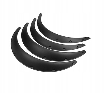 Универсальные расширители колесных арок ABS +4 см.