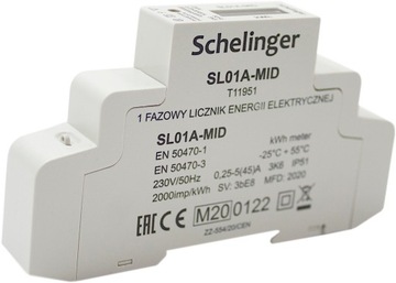 1-ФАЗНЫЙ СЧЕТЧИК ЭНЕРГИИ MID SCHELINGER