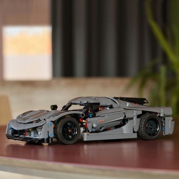 LEGO 42173 TECHNIC Серый гиперкар Koenigsegg Jesko Absolut
