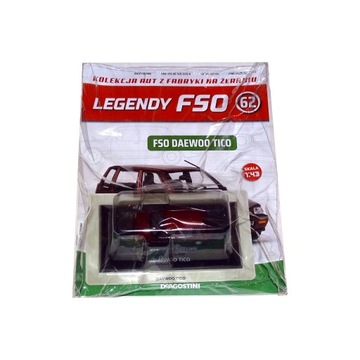 FSO DAEWOO TICO Kolekcja Legendy FSO nr 62 model auto zabawka