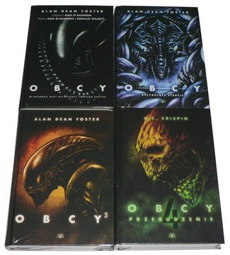 Foster Alan Dean - Obcy - tom 1,2,3,4 -tw.opr.-FOLIA !