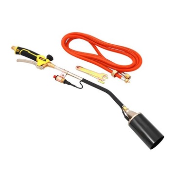 КРОВЕЛЬНАЯ ГАЗОВАЯ ГОРЕЛКА ДЛЯ КРОВЕЛЬНОЙ КРЫШИ 60мм 90см [ПЬЕЗО ЗАЖИГАНИЕ + ШЛАНГ 3м МОЩНОСТЬ 58кВт