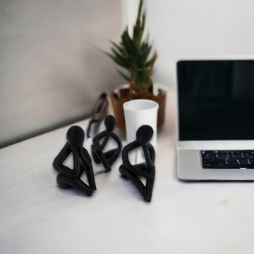 Figurka Myśliciela Dekoracja do Domu Ozdoba do Salonu Abstrakcja Duża 15 cm