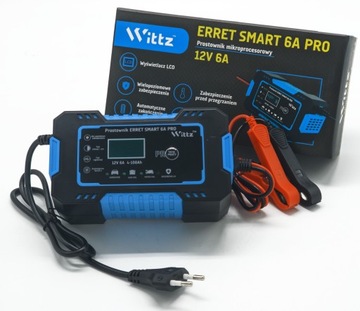 ВЫПРЯМИТЕЛЬ ЗАРЯДНОЕ УСТРОЙСТВО LCD 12V 6A