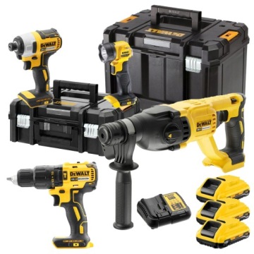 DEWALT ZESTAW COMBO 18V DCK440L3T 3x3,0Ah TSTAK
