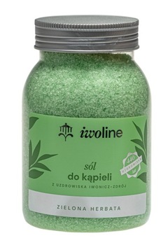 Sól do kąpieli zielona herbata 600 g - IWOLINE