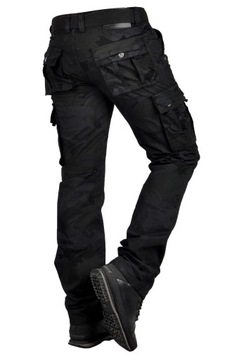 it096-1 г. 42 РАБОЧИЕ БРЮКИ-КАРГО, СВОБОДНЫЙ ПОЯС, КАМУФЛЯЖНЫЙ.