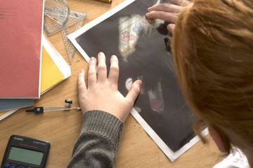 Самоклеящаяся термоактивная пленка - формат А6.