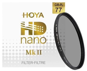 Filtr polaryzacyjny Hoya HD Nano Mk II CIR-PL 77mm