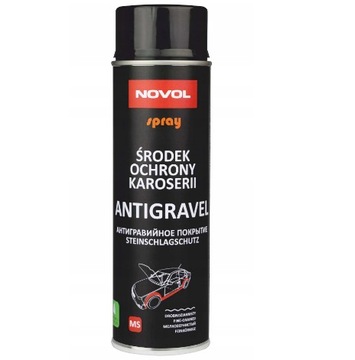 NOVOL ANTIGRAVEL BARANEK DO KAROSERII CZARNY 500ML
