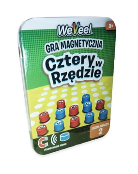 Gra magnetyczna Cztery w rzędzie Weveel