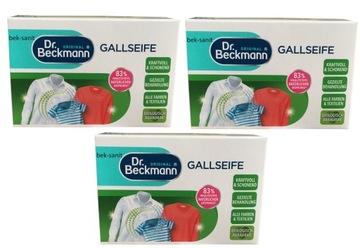 Dr.Beckmann Odplamiające Mydełka na Plamy 3x100g NEW