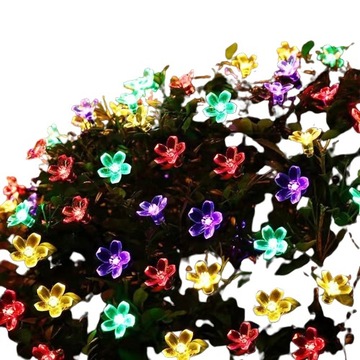 СВЕТОДИОДНЫЕ СВЕТИЛЬНИКИ ЦВЕТОЧНЫЕ ЛАМПЫ 7M 50LED GARDEN m1