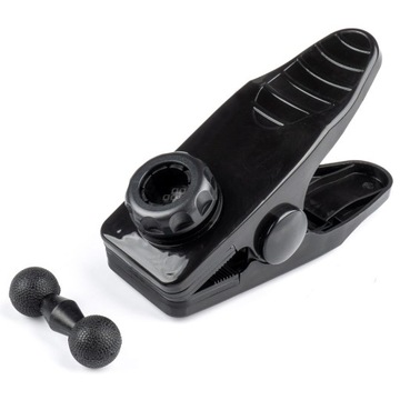 WIATRAK WENTYLATOR SAMOCHODOWY 12V PODWÓJNY KLIPS MOCNY NAWIEW DO AUTA