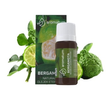Bergamotka Olejek Eteryczny Naturalny 12 ml