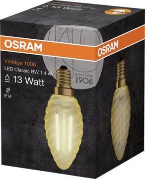 ŻARÓWKA DEKORACYJNA OSRAM VINTAGE E14