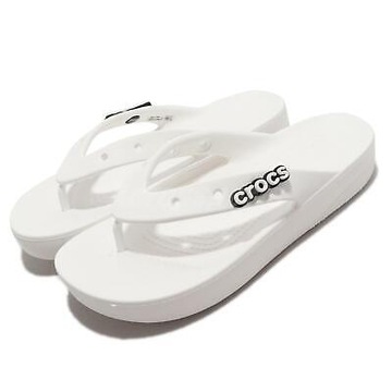 Crocs klapki damskie Classic Platform Flip 39,5 w9 White