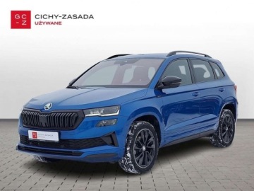 Skoda Karoq Crossover Facelifting 1.5 TSI ACT 150KM 2024 Skoda Karoq Sportline 1,5 TSI DSG FV VAT23 Salon polska 1.5 Benzyna