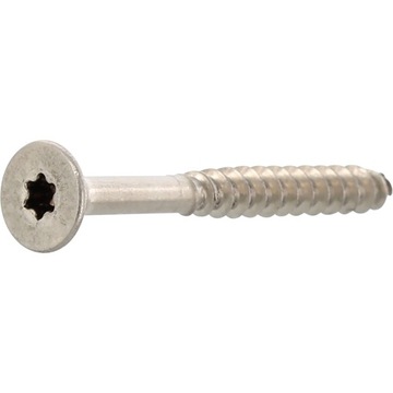 Wkręty ciesielskie 3.5x30 NIERDZEWNE stożkowe TORX 100szt.