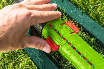 РЕГУЛИРУЕМЫЙ КОЛЕБАТЕЛЬНЫЙ САДОВЫЙ ДОЖДЕВАТЕЛЬ 418м2 15х19м БОЛЬШОЙ