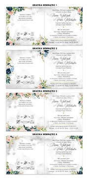 Приглашения на свадьбу - БОХО ПОЛУНОЧЬ + КОНВЕРТ - ПЕРСОНАЛИЗАЦИЯ