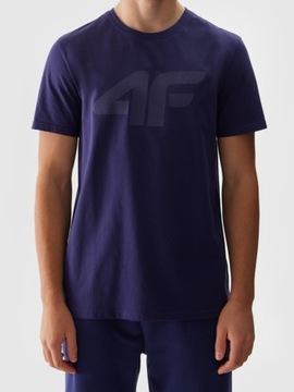T-SHIRT MĘSKI 4F KOSZULKA SPORTOWA BAWEŁNIANA SS24